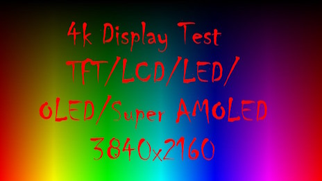 4k Display Test || TFT/LCD/LED/OLED/Super AMOLED