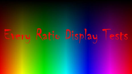 Every Ratio Display Tests