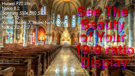 The Beauty of Your 19:9 ratio Display